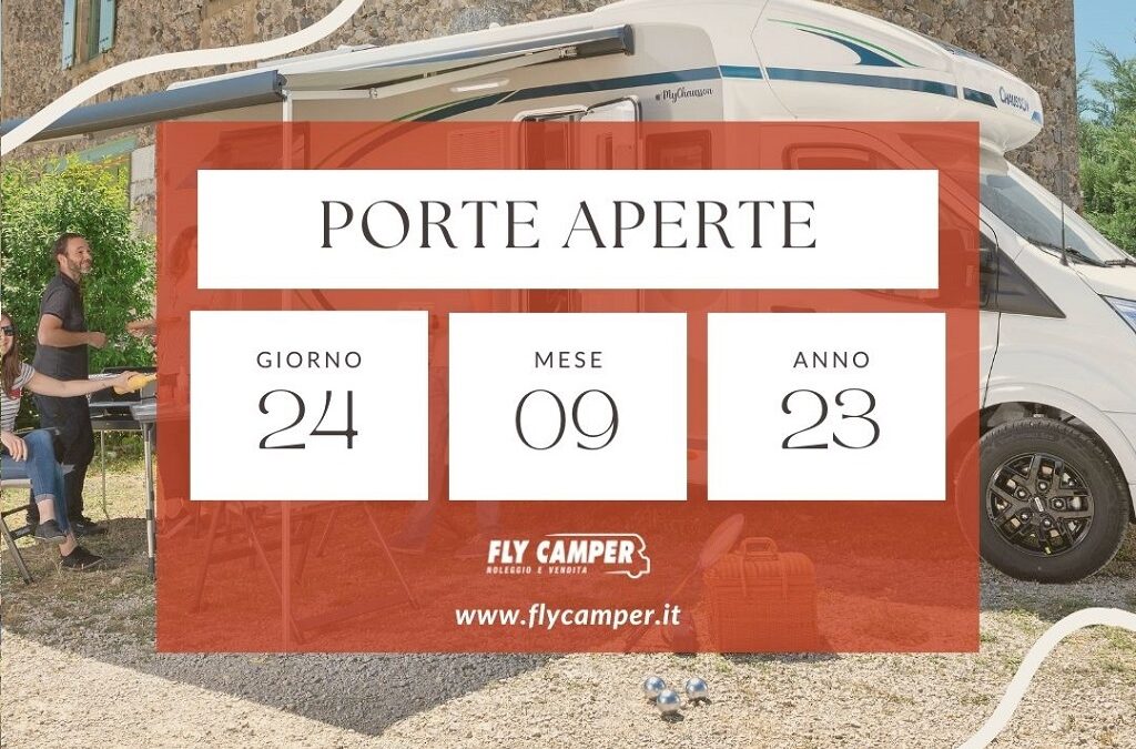 24 SETTEMBRE 2023 PORTE APERTE post Salone del Camper